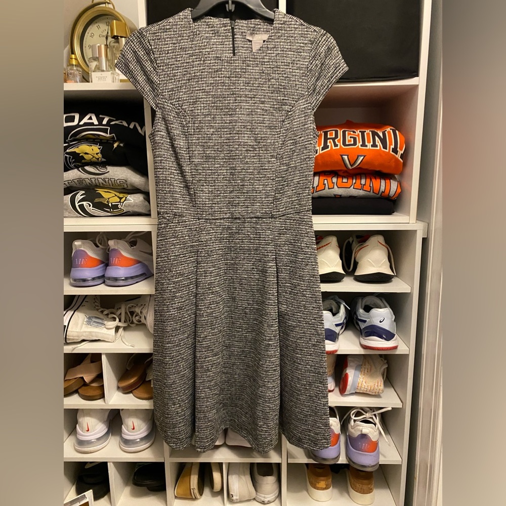Grey business dress